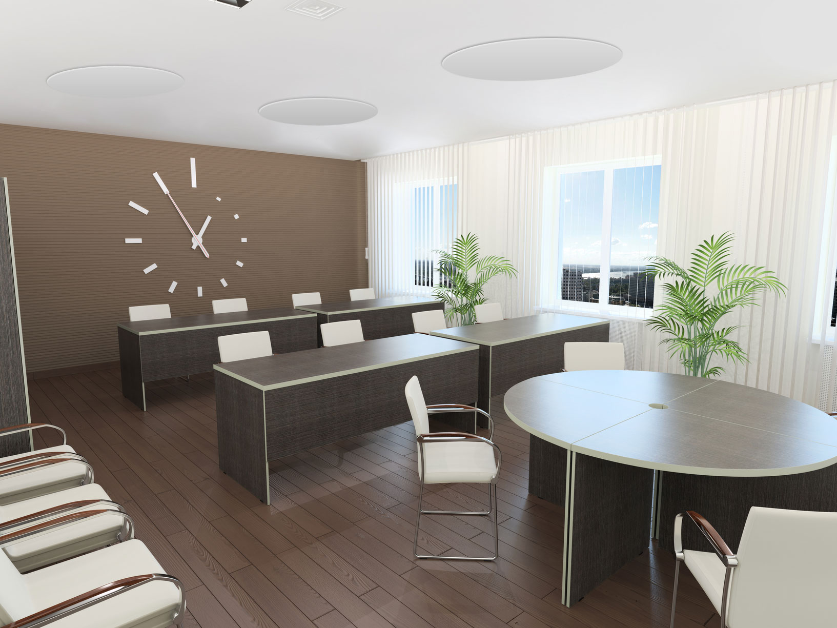 INFRA POWER PLATE RUND 450 GLATT3