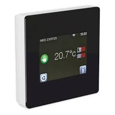 Termostat TFT Wi-Fi RF (black)